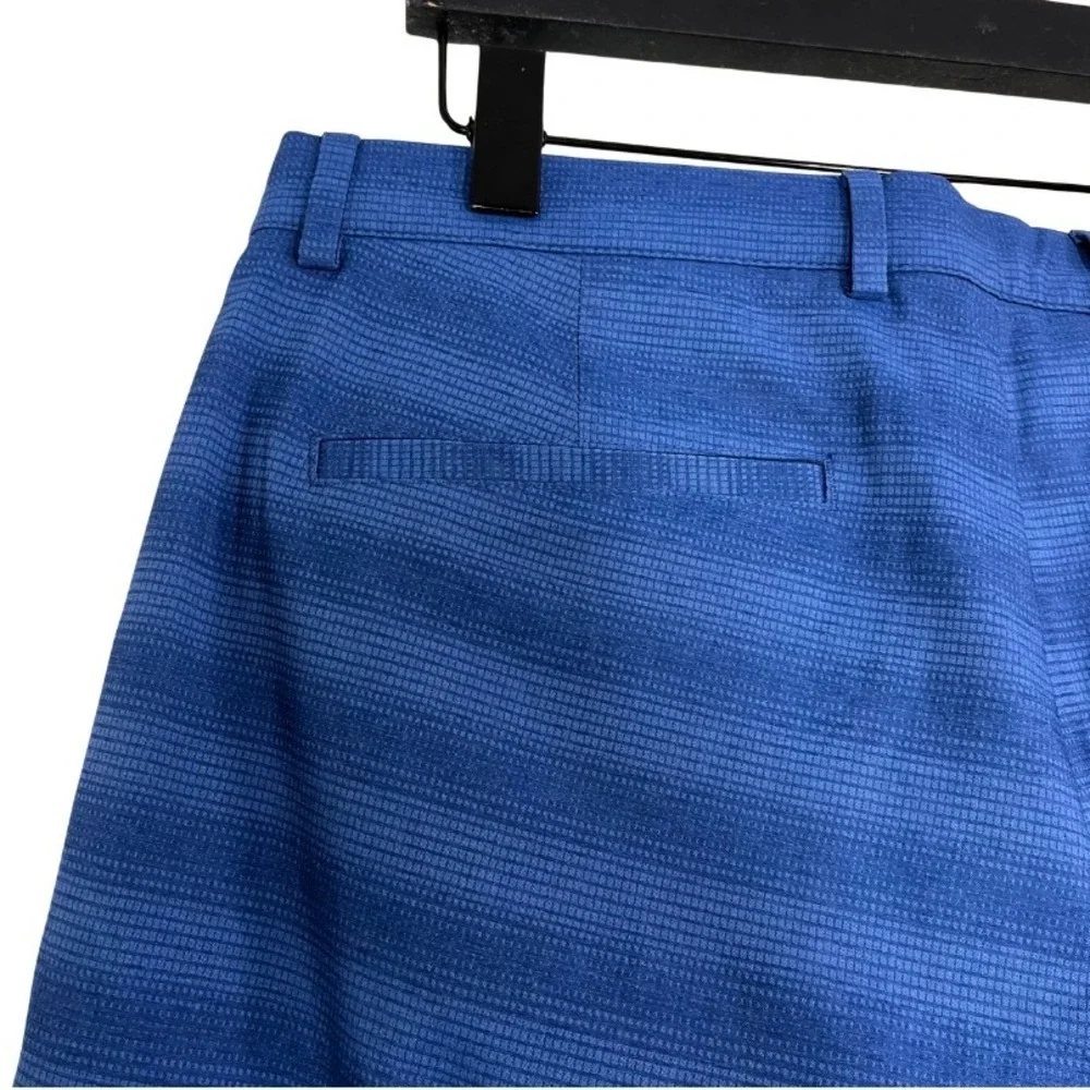 Greg Norman Performance‎ Golf Shorts Blue Size 34 NWT Stretch Moisture-Wicking